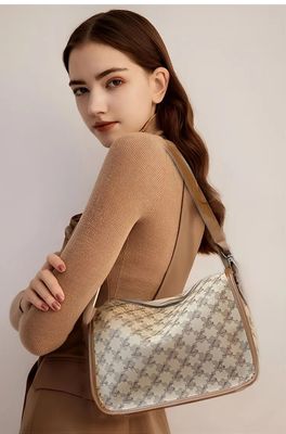 Women Luxurys Designers Bags Messenger Ivhandbag (Khaki)_img_2