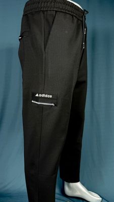 ADIDAS Men's Casual Trouser || Gym Pants with Zipper Pockets_img_2