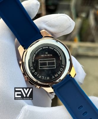 HILFIGER BLUE BELT ROSEGOLD CASE_img_2