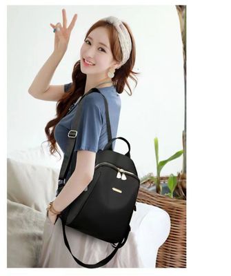 Women Casual Backpack Black_img_3