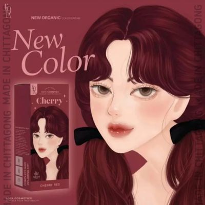Kota Cosmetics Hair Color Cherry Red_img_2