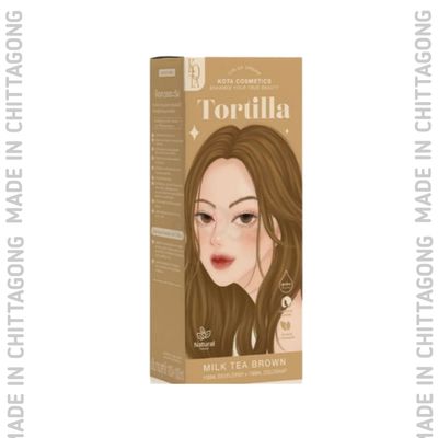 Kota Cosmetics Hair Color Cream Tortilla (Milk Tea Brown)_img_0
