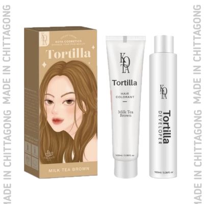 Kota Cosmetics Hair Color Cream Tortilla (Milk Tea Brown)_img_4