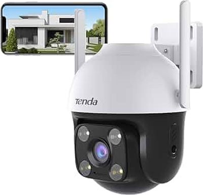 Tenda Outdoor Wi-Fi Pan/Tilt Camera – 360° Smart Surveillance!_img_1