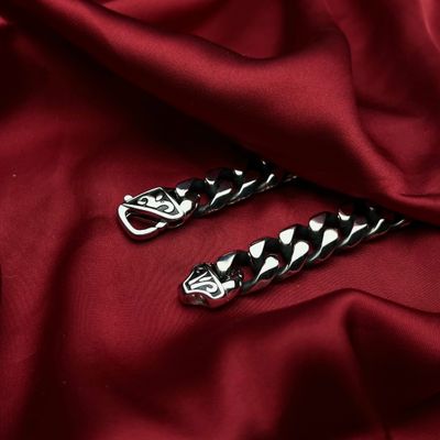 Obsidian Royale Titanium Bracelet (15mm)_img_1