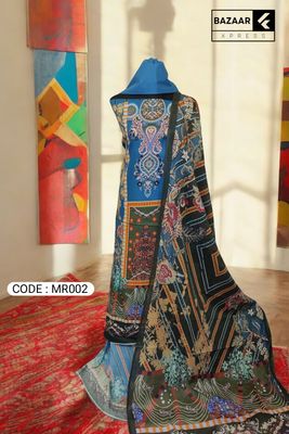 ZamZam Lawn Three piece | Unstitched_img_1