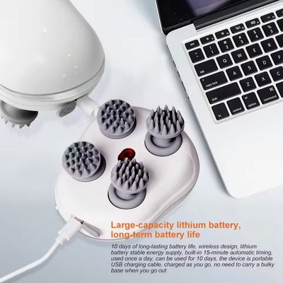 Portable Electric Head Massager | Deep Kneading Scalp & Body Relaxation Device_img_3