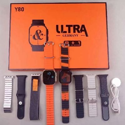 Y80 Ultra Smartwatch with 8 Strap_img_1