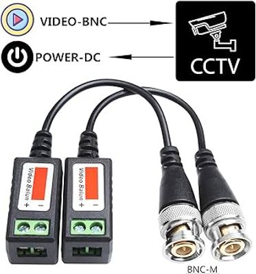 Nexakey Video Balun 8MP – Crystal-Clear Signal for HD Surveillance!_img_1