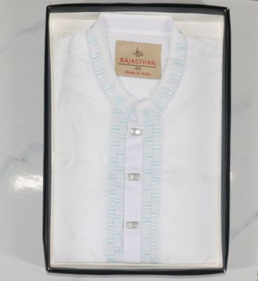 Embroidered Cotton Elegance - Panjabi_img_0