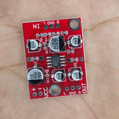 AD828 stereo preamplifier board 5V - 15V DC_img_2