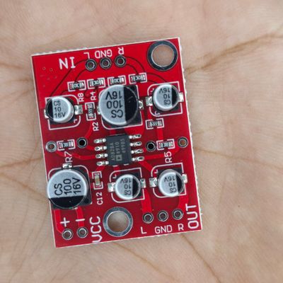 AD828 stereo preamplifier board 5V - 15V DC_img_5