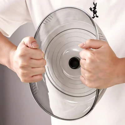 Multilayer Stackable Dust Proof Plate Food Cover Round Dish Cover Clear Plastic (3.pcs set)_img_3