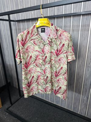 CUBAN SHORT SLEEVE SHIRT (Lilen)_img_0