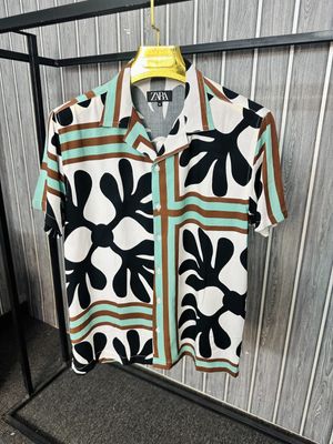 CUBAN SHORT SLEEVE SHIRT (Lilen)_img_0