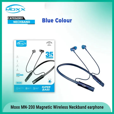 MOXX MN200 Super Base Neckband Bluetooth Headsets BT5.3 Sports IPX5 with Mic_img_2