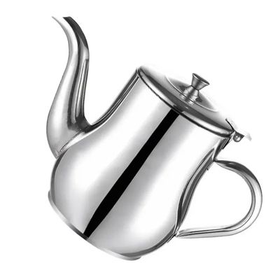 Filter Cooking Oil Pot Kitchen Large Capacity 410ml Stainless Steel Oil Strainer Pot Container Jug Storage Can_img_2