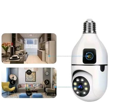 V380 PTZ WIFI IP Camera Dual Lens Bulb IP Night Vision Cc Camera_img_3