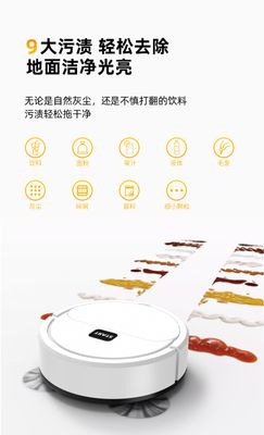 Automatic mini sweeping robot mop and suction three-in-one cleaning machine lazy vacuum cleaner household small gift_img_5