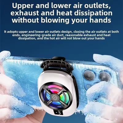 TL16 Mobile Phone Cooler | Digital Display | Backclip Game Cooler_img_4