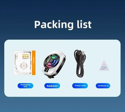 TL16 Mobile Phone Cooler | Digital Display | Backclip Game Cooler_img_5