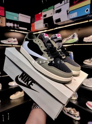 Air Jordan Low 1 Travis Scott Olive 1:1_img_0