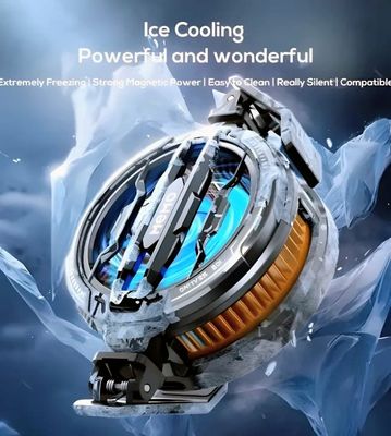 Memo CX07 15W Magnetic Phone Cooler with RGB Light Mobile Gaming Cooling Fan_img_2