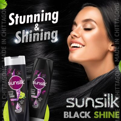 Sunsilk Stunning Black Shine Conditioner 180ml Indiana_img_2