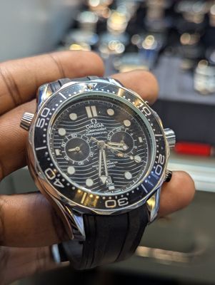 omega seamaster full black silver body_img_0