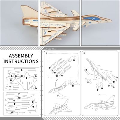Dassault Rafale- 3D Wooden DIY Model_img_2