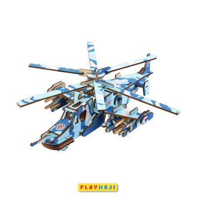 Kamov Ka-52 Alligator- 3D Wooden DIY Model_img_0