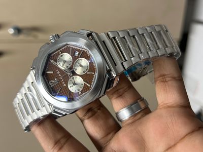BVLGARI CHAIN BROWN DIAL WHITE SUB_img_0