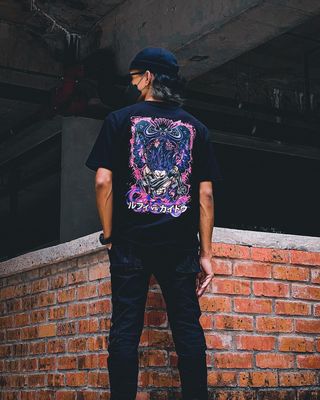 Oversized T-shirt in One Piece Anime print_img_0