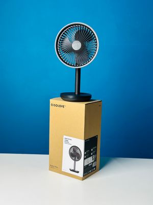 Xiaomi AISOLOVE F5 4000mAh Rechargeable Desk Fan – Black Color_img_1