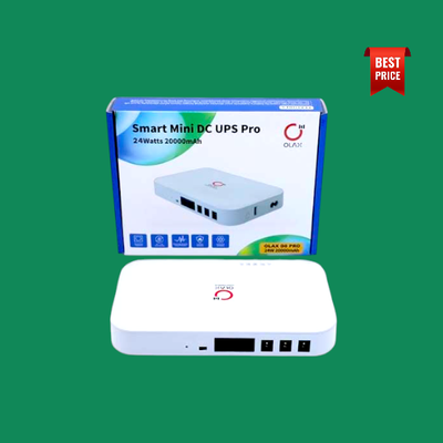 OLAX POE D8 Pro Smart UPS DC 5V 9V 12V ALL IN ONE 20000mah 24W Portable Router UPS