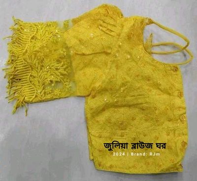 পানিপাত্তি/লুডুস ব্লাউজ/Exclusive Trendy Georgette Blouse For Women Bd_img_4