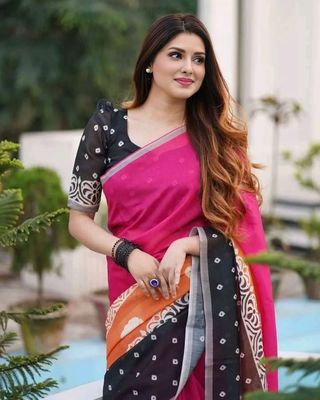 Digital Print Sharee with Blouse_img_0