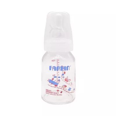 Farlin Glass Feeding Bottle S 120 cc_img_0
