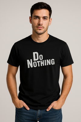 Men'S Stylish Black T-SHIRT (UNIC DESIGN)_img_0