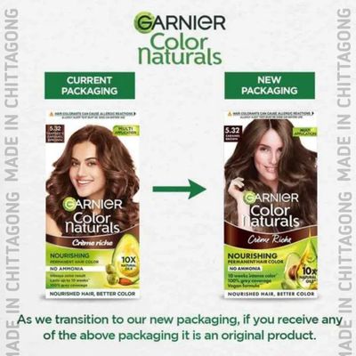 Garnier Color Naturals Shade 5.32 Caramel Brown_img_2