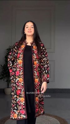 Black Koti Two piece set_img_1
