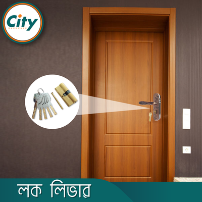 লক সিলিন্ডার লক লিভার মাঝারি বা বড় আকারের হ্যান্ডেল লকের জন্য উভয় পাশের চাবি সিস্টেম_img_4
