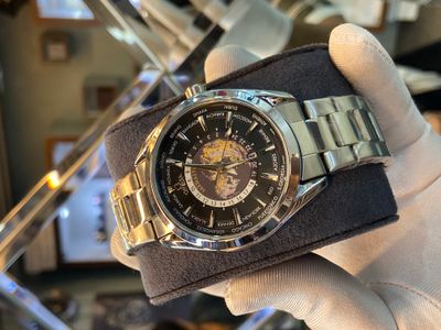 Omega World timer AA Grade Black Dial_img_0
