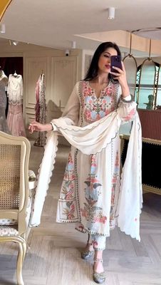 Indian Georgette Three piece Suit_img_2