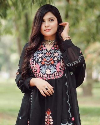 Indian Georgette Three piece Suit_img_1