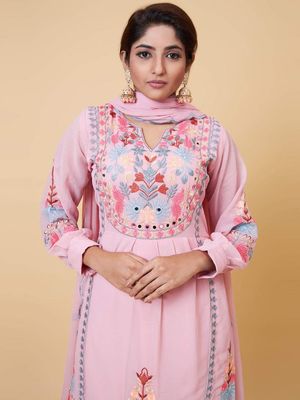 Indian Georgette Three piece Suit_img_1