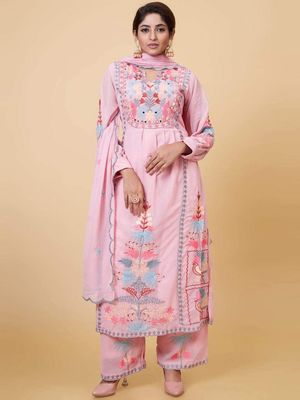 Indian Georgette Three piece Suit_img_2