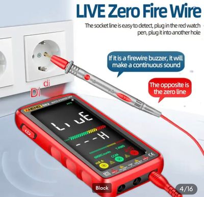 ANENG 682 smart digital multimeter. It is a rechargeable, auto-ranging meter_img_6