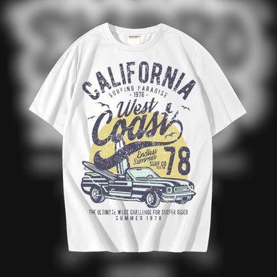 DROP SHOULDER T-Shirt (cars)