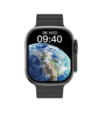 Microwear U10 Ultra Calling Smart Watch – Black Color_img_0